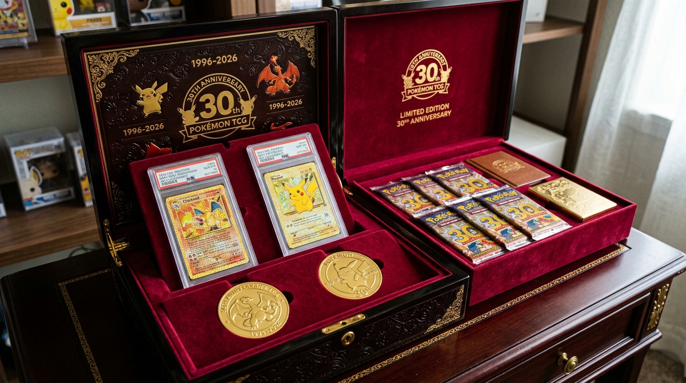 Pokémon TCG Svela Ufficialmente il Set per il 30° Anniversario: Un Capolavoro per i Collezionisti!