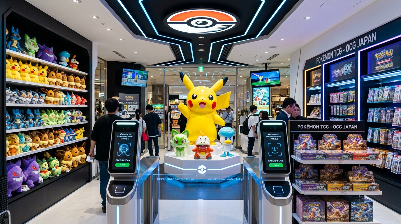 Rivoluzione nei Pokémon Center: arriva il riconoscimento facciale in Giappone contro scalper e bagarini!