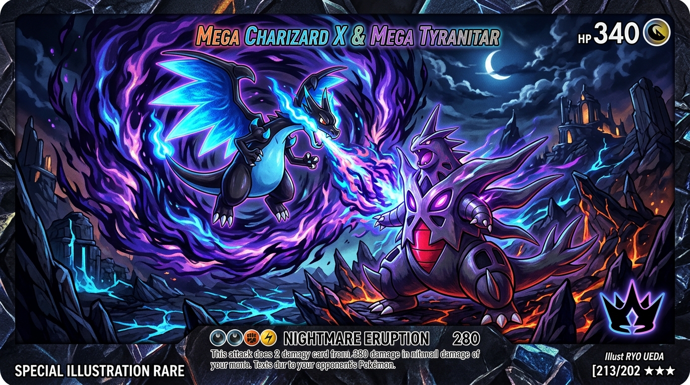 Mega Evolution Pitch Black: Svelata la Cardlist Digitale e le Promo Esclusive che Faranno Impazzire i Collezionisti!