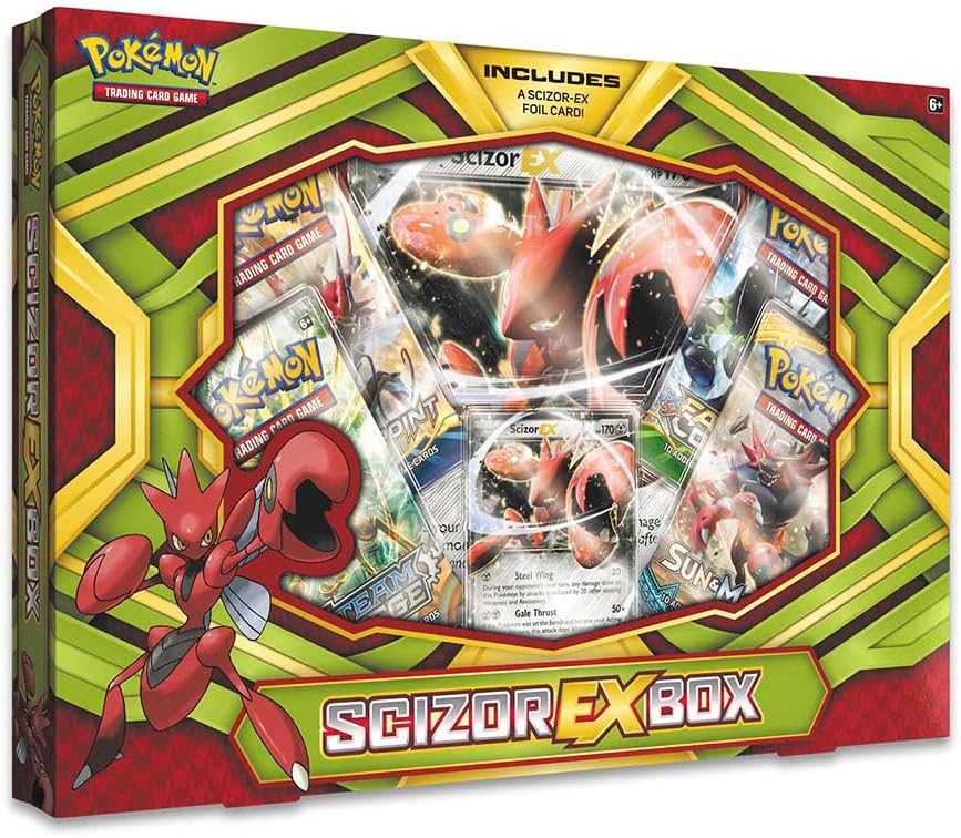 Pokémon Scizor-Ex Box TCG, Colore, 820650802942