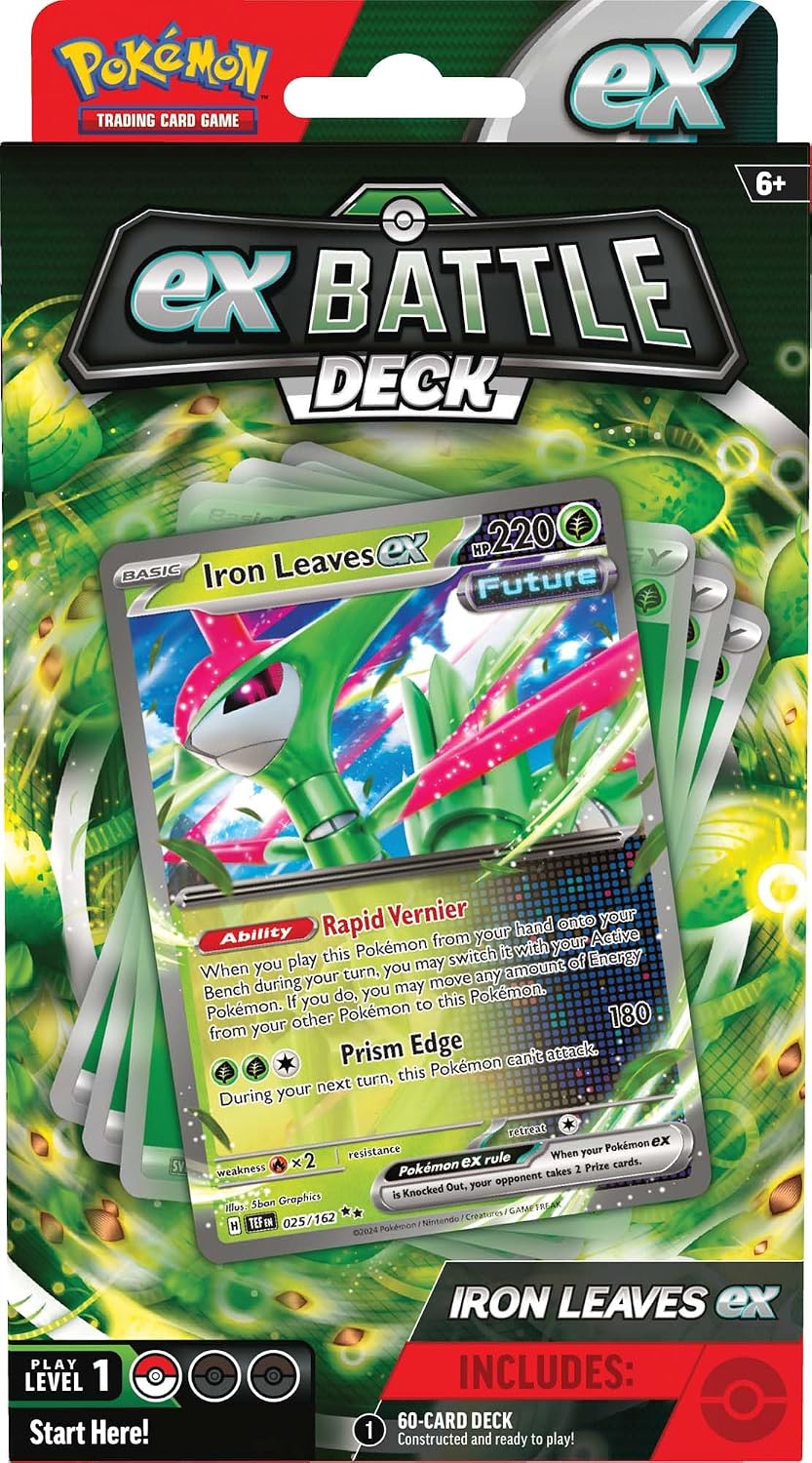 GCC Pokémon: ex mazzo di battaglia (Tapu Koko ex O Foglie di Ferro ex)