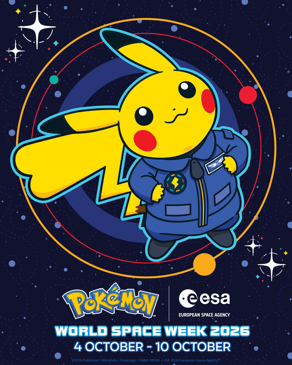 ESA x Pokémon Official Key Art