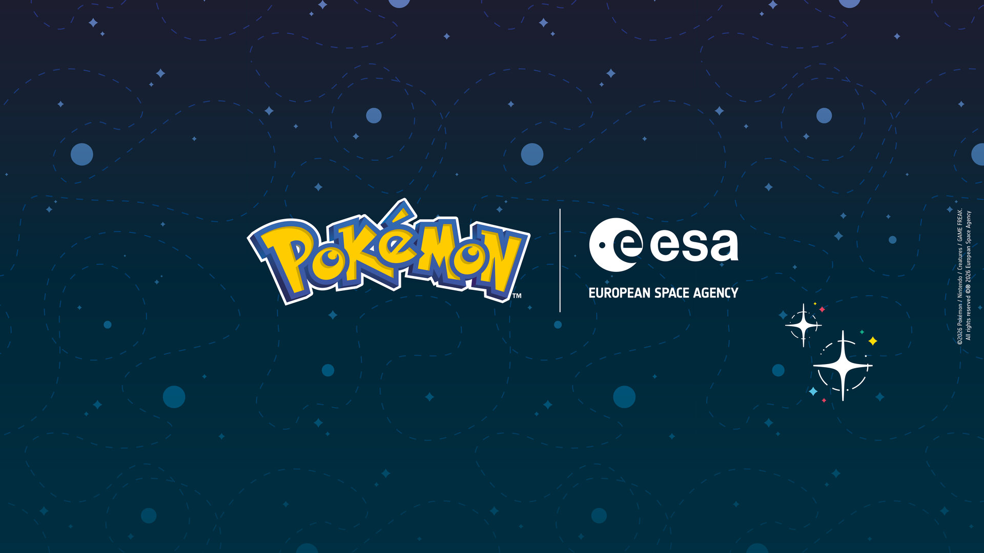 ESA x Pokémon Collaboration Pillars