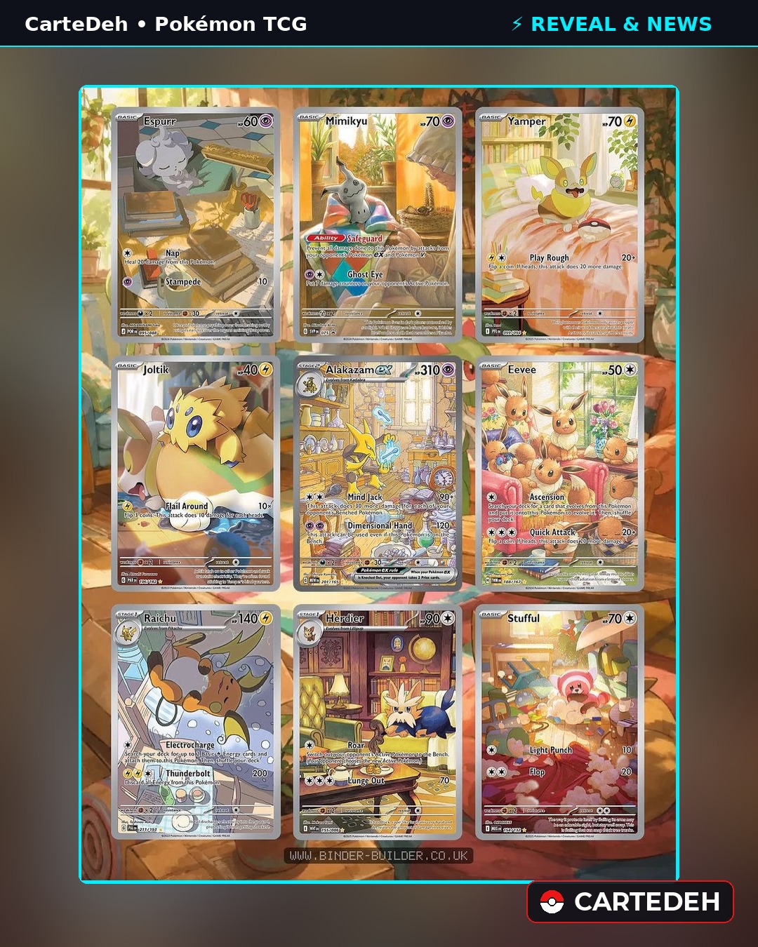 Niente lotte, solo relax: la magia delle carte Pokémon più