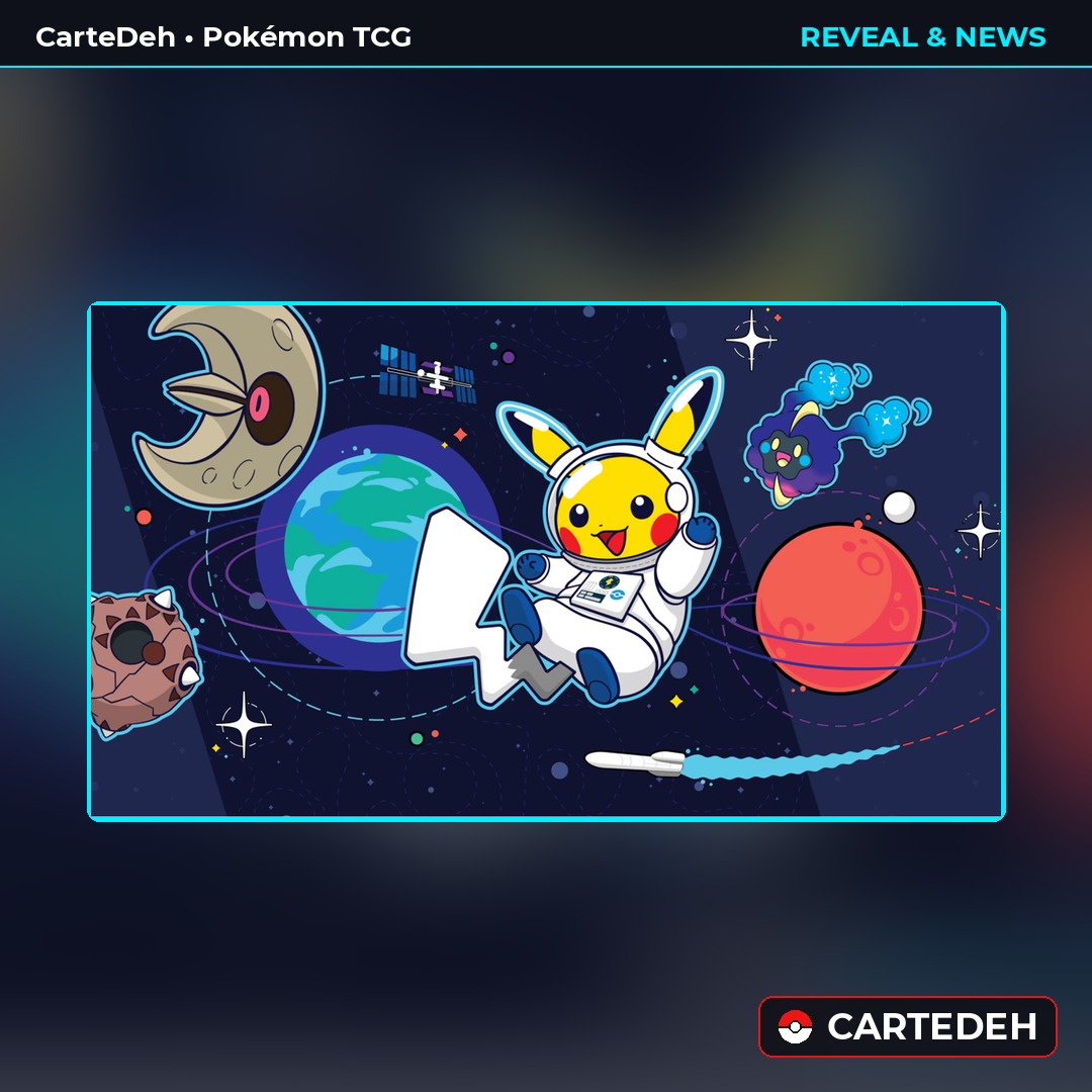 Pikachu vola nello Spazio: The Pokémon Company ed ESA annunciano una collaborazione cosmica con accessori per il GCC