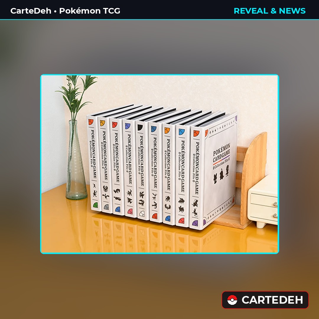 Collezionismo Pokémon: arrivano i raccoglitori definitivi con 1025 slot numerati per completare ilPokédex!